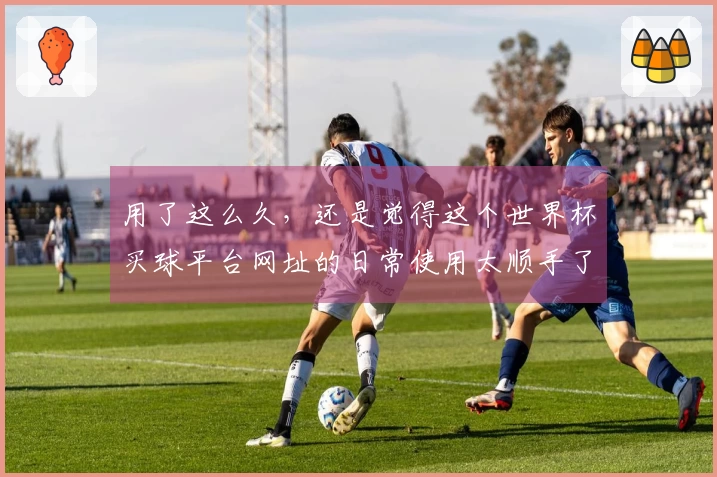 用了这么久，还是觉得这个世界杯买球平台网址的日常使用太顺手了